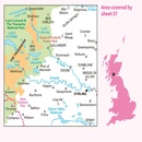 Wandelkaart - Topografische kaart 057 Landranger Stirling & The Trossachs | Ordnance Survey