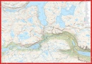 Wandelkaart Hoyfjellskart Jotunheimen: Tyin & Filefjell | Noorwegen | Calazo
