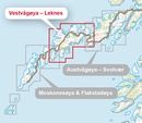 Wandelkaart Hoyfjellskart Lofoten: Vestvågøya – Leknes | Noorwegen | Calazo