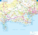 Wandelatlas 5 Adventure Atlas South West Coast Path  - Dorset | A-Z Map Company