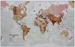 Wereldkaart 97 World executive political, 136 x 84 cm | Maps International