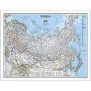 Wandkaart - Wandkaart Russia – Rusland, 77 x 60 cm | National Geographic Wandkaart 22091 Russia – Rusland, 77 x 60 cm | National Geographic