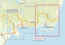 Wandelkaart - Fietskaart Terrängkartor Blekinge östra - oost Blekinge | Zweden | Calazo