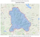 Wandelkaart Cannock Chase | Harvey Maps