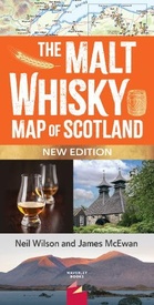 Wegenkaart - landkaart Malt Whisky Map of Scotland | Waverley Books