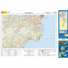 Topografische kaart 1046-II Carboneras | CNIG - Instituto Geográfico Nacional1